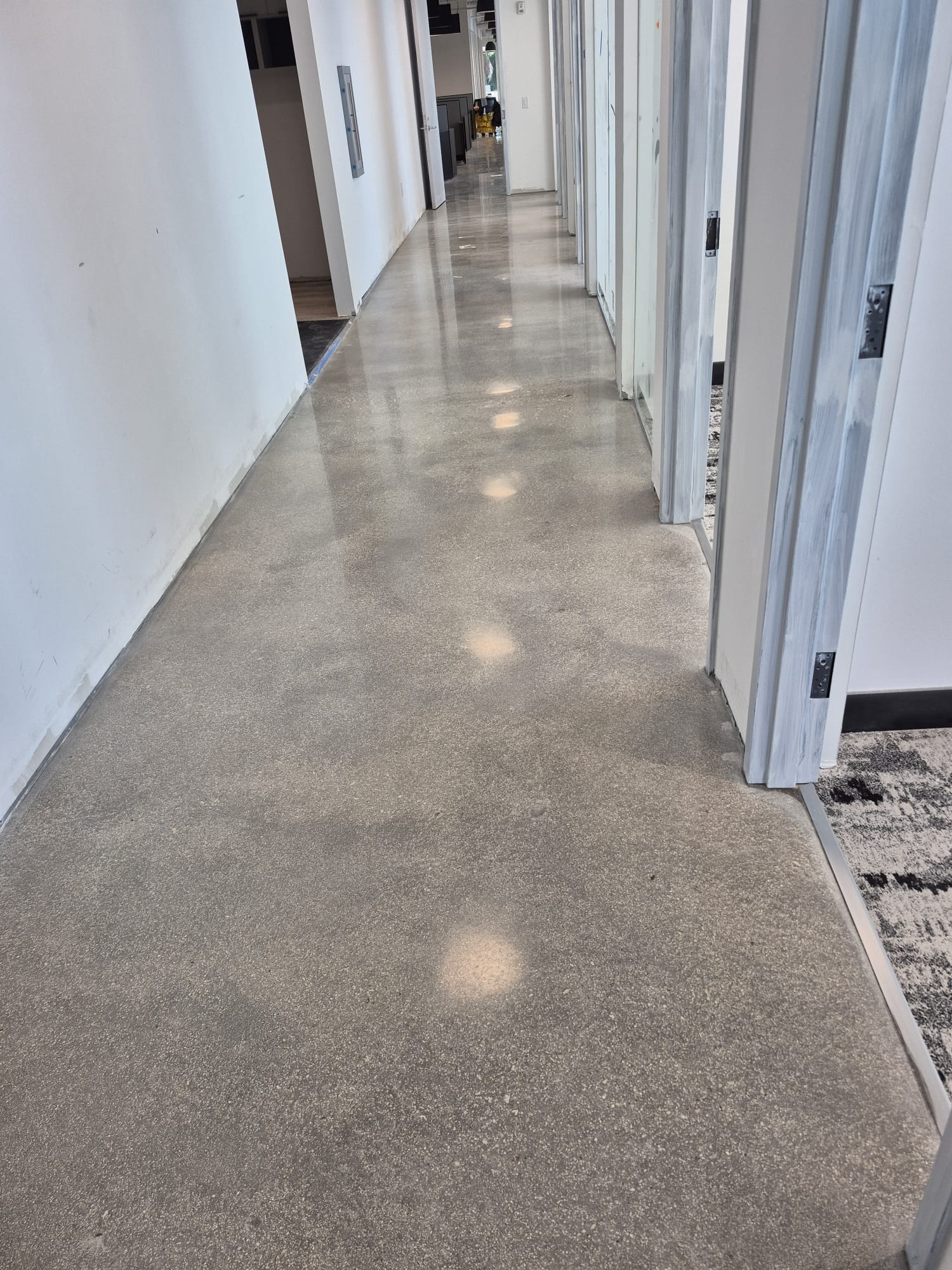 Piso de concreto pulido